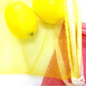 Polypropylene net mesh poly mesh bags for onion garlic walnut fruit