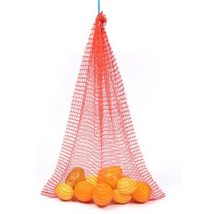 Poly drawstring net bags Mesh Sack for onions