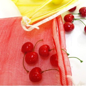 Polypropylene net mesh poly mesh bags for onion garlic walnut fruit