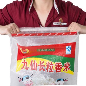 Packing 50kg Rice Bag