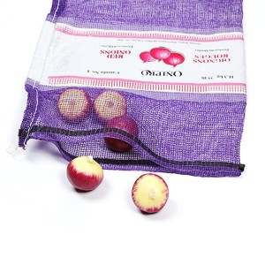 Customized PP PE onion mesh bags 5kg