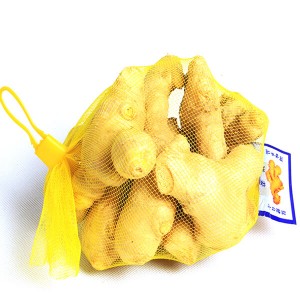 Small Mono PE Plastic Mesh Bag For Eggs Ginger Crab