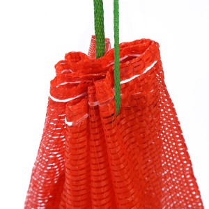 China wholesale Pp Woven Bag 50kg -
 Red Onion Potato PP Mesh Bag with drawstring – LINYI DONGLIAN